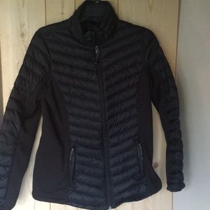 Black thin puffer jacket